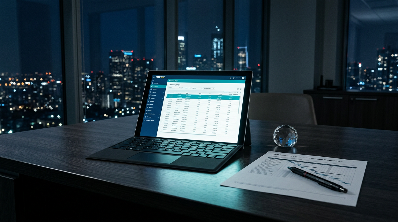 SAP Business One dashboard